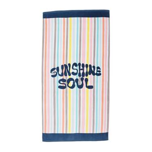 Toalla De Playa Casaideal Spoul / 80 X 160 Cm
