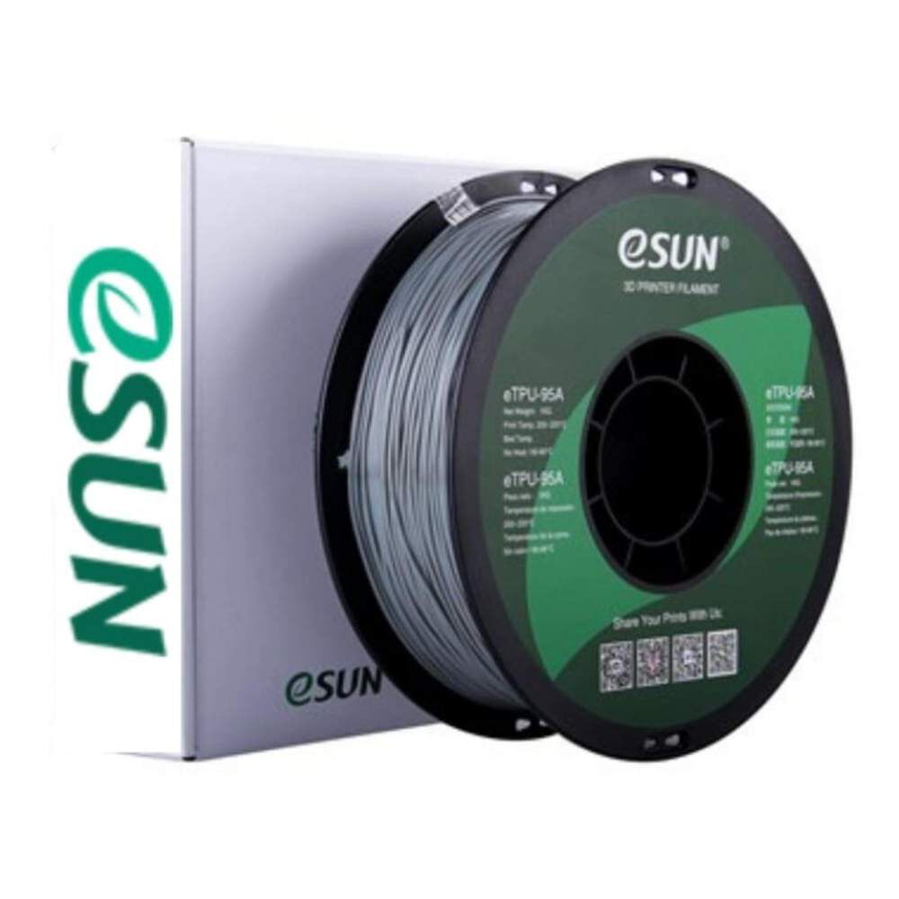 Filamento Tpu Gris 1kg Esun image number 0.0