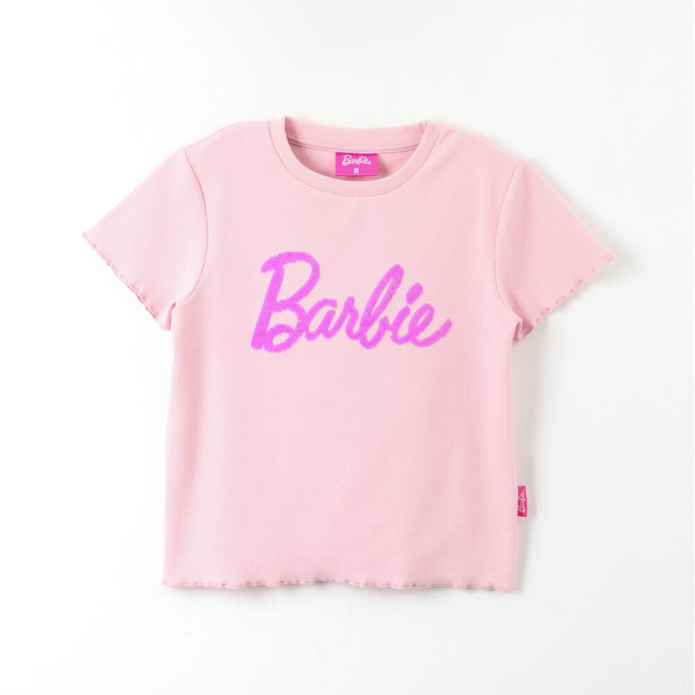 Polera Mc Niña Reversible Sequ Barbie image number 0.0