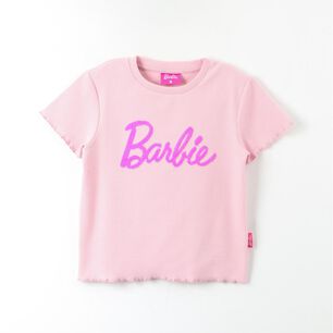 Polera Mc Ni&ntilde;a Reversible Sequ Barbie