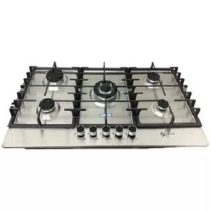 Encimera A Gas Acero Inoxidable 5 Platos Cocina