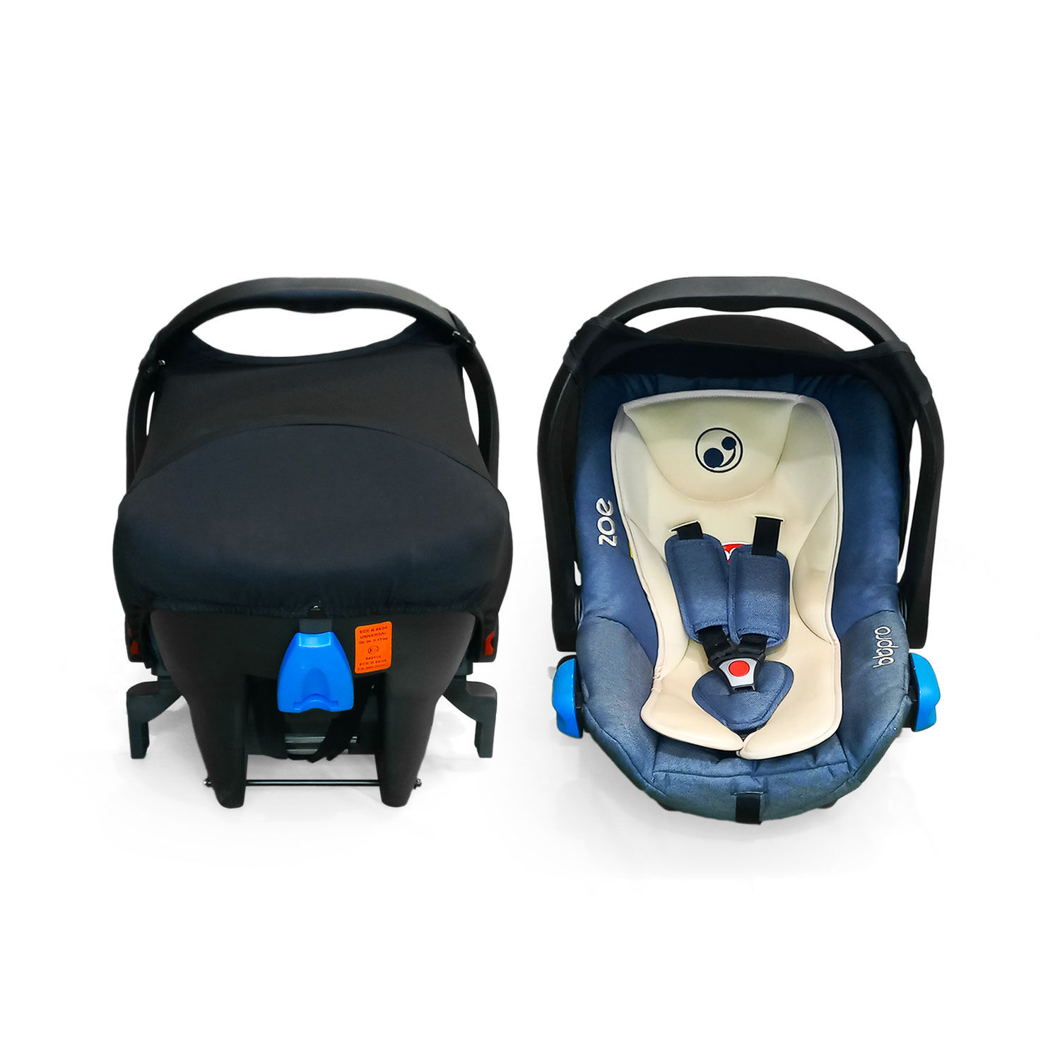 Silla De Auto Zoe Azul/beige + Base Isofix image number 2.0