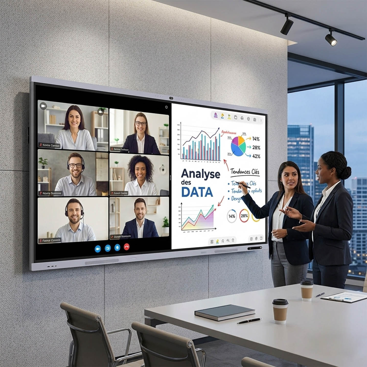Pantalla Interactiva T&aacute;ctil Aiwa 86'' Uhd 4k Android Aw-ik86 image number 3.0