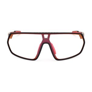Lentes De Sol Negro Mate Fotocrom&aacute;ticos Espejados Adidas Sport