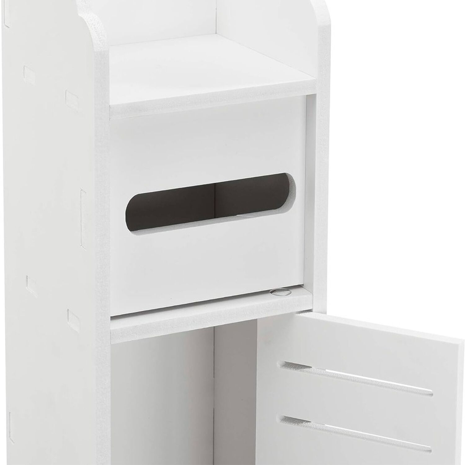 Estante Organizador De Ba&ntilde;o Color Blanco 80x15x15cm image number 3.0
