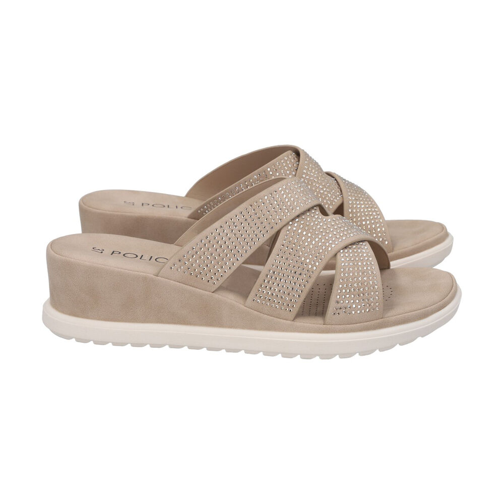 Sandalia Mujer Beige Lili Police image number 2.0