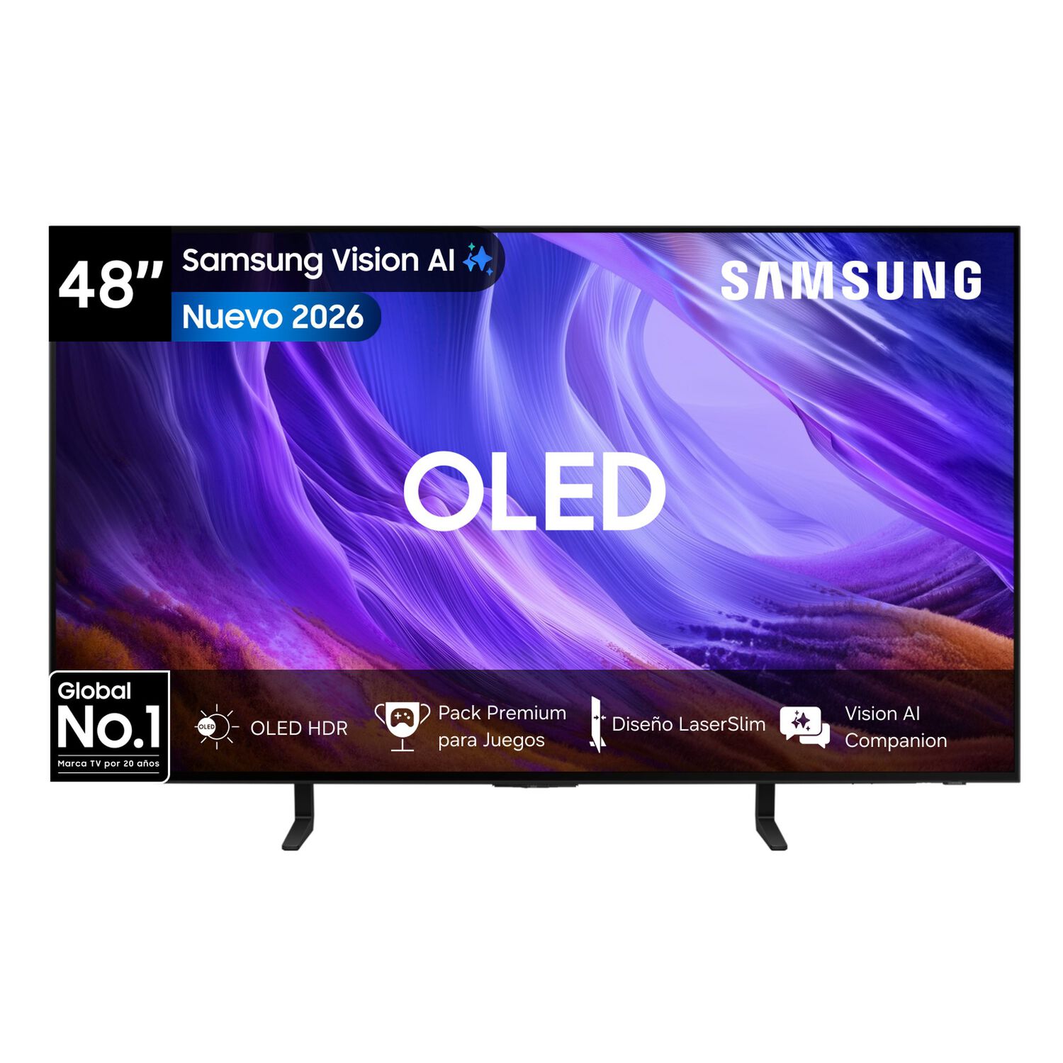 48 Oled S85h 4k Samsung Vision Ai Smart Tv 2026 image number 0.0