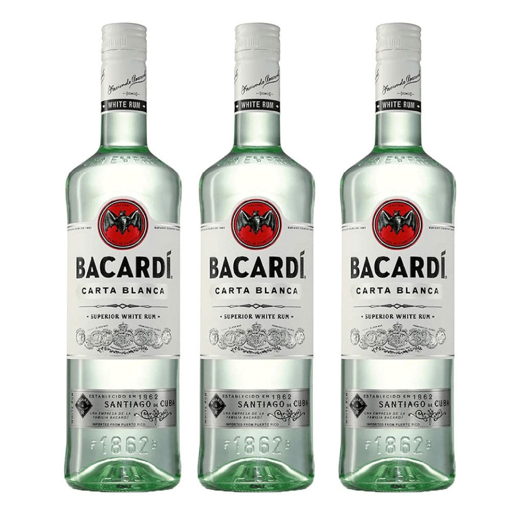 3 Ron Bacardi Carta Blanca image number 0.0