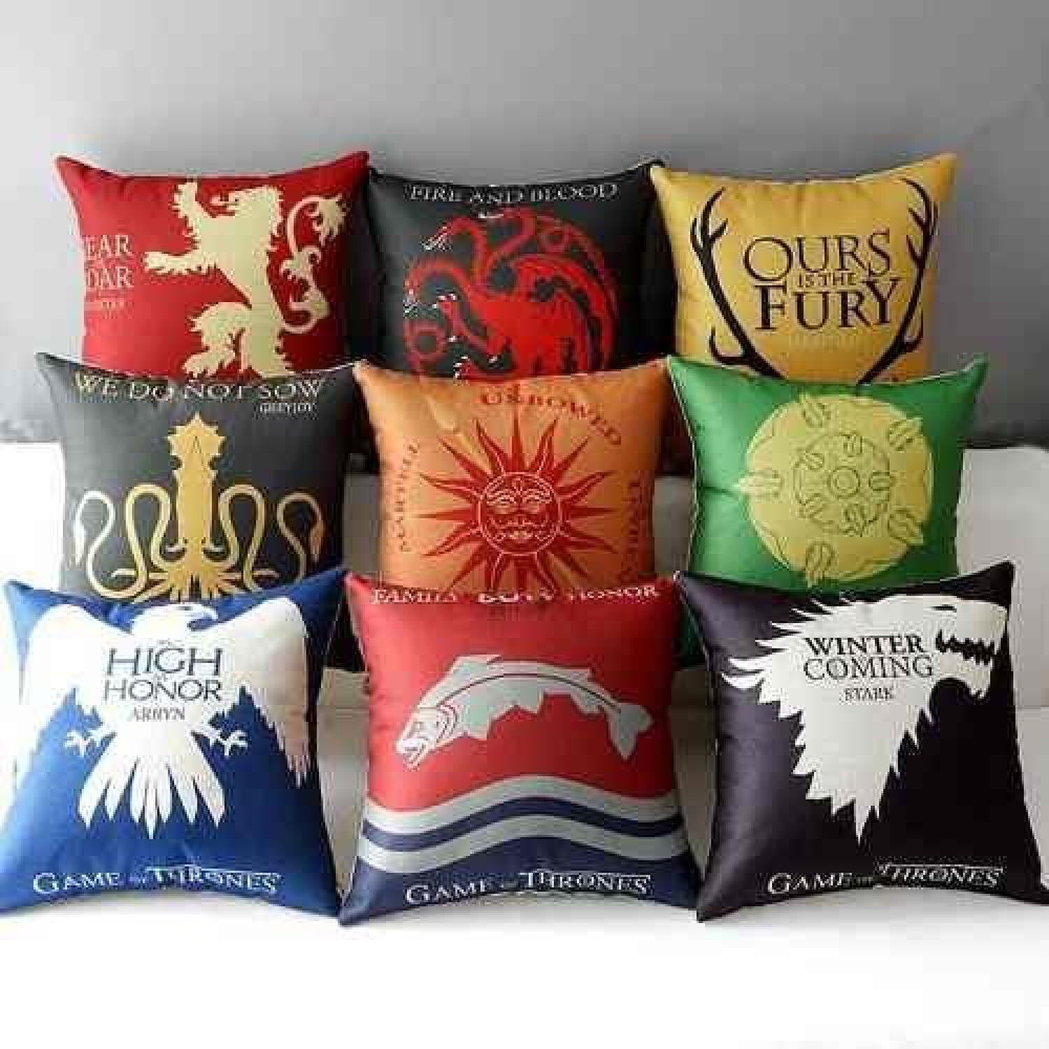 Cojines De Lino Game Of Thrones Got (estoykuku) image number 3.0