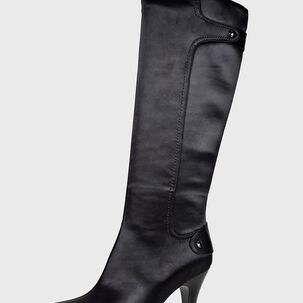 Bota Hamilton Negro Satín