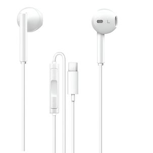 Aud&iacute;fonos Usb-c Hifi Manos Libre Tecmaster White Tm-300516