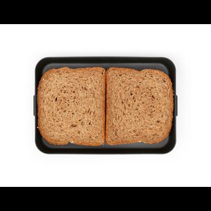 Contenedor Para Almuerzo Make & Take Plano Dark Grey