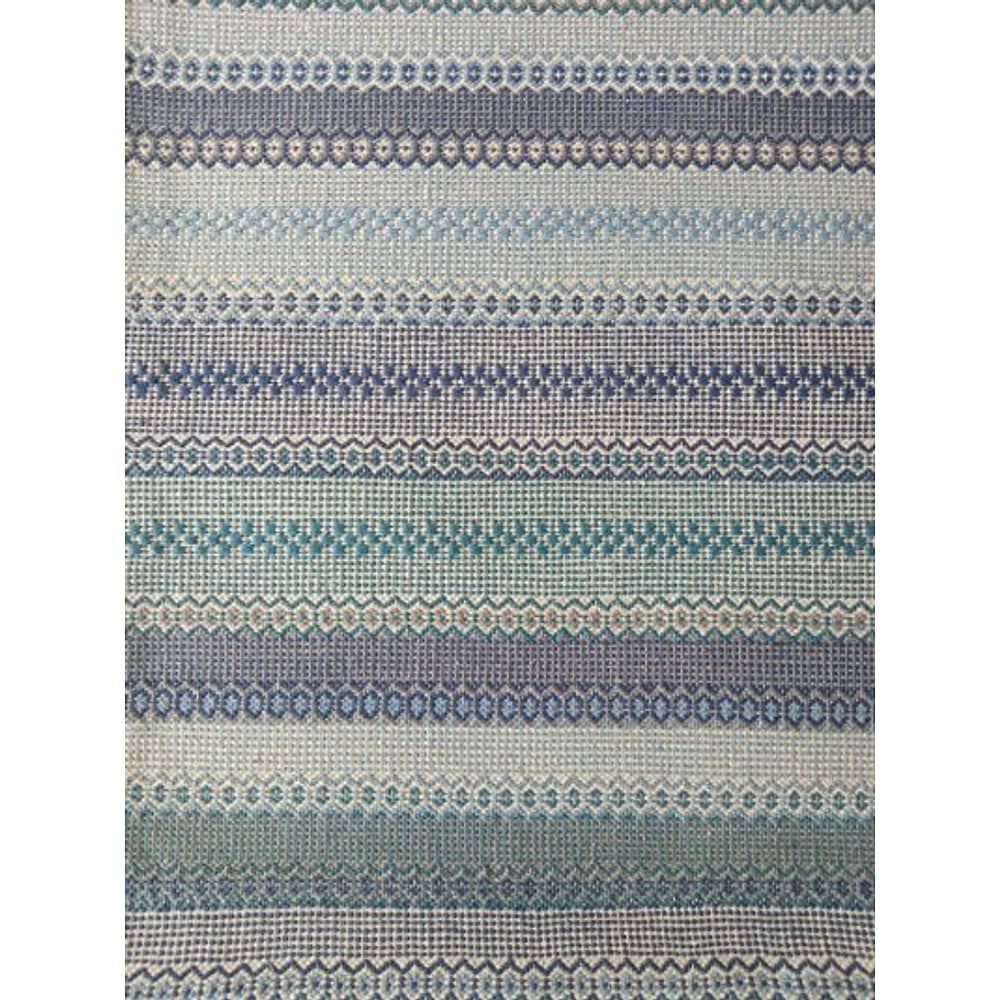 Alfombra Kelim Mediana Azul image number 0.0