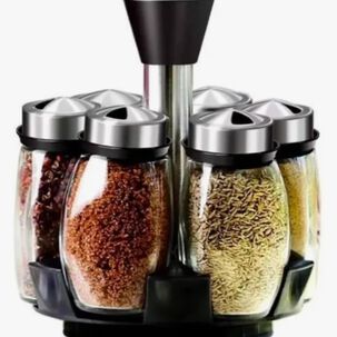 Condimentero Especiero Giratorio 360 Organizador
