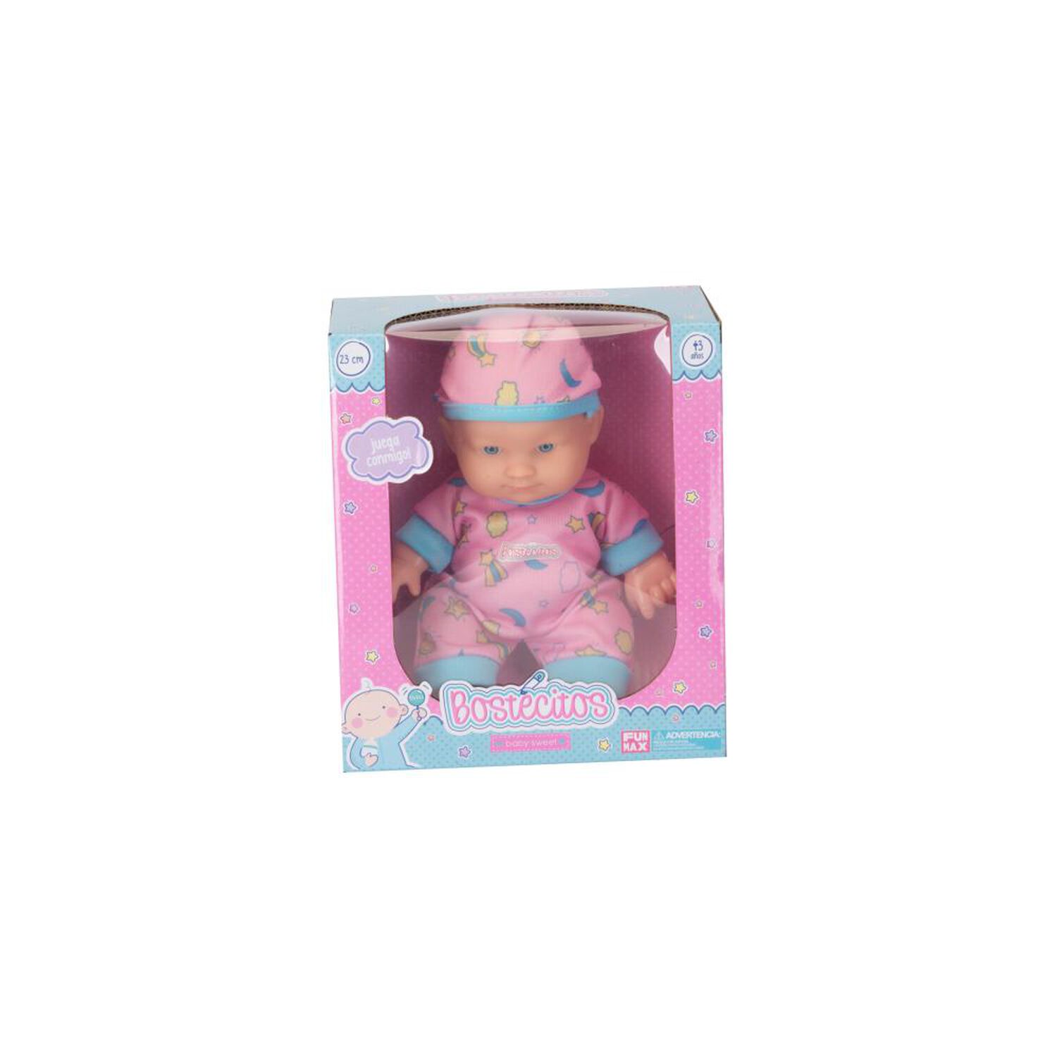 Mu&ntilde;eca Babydoll Bostecitos Abc Gordito 9" image number 3.0
