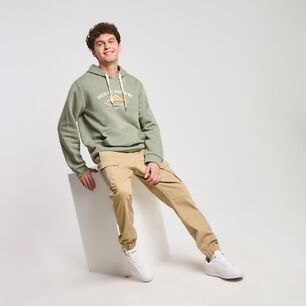 Poler&oacute;n Estampado Slim Cuello Alto Con Capucha Hombre Ocean Pacific