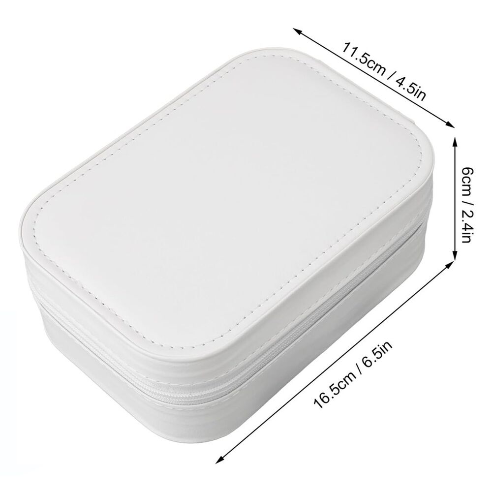 Estuche Organizador De Cosm&eacute;ticos Con Espejo Y Luces Led image number 6.0
