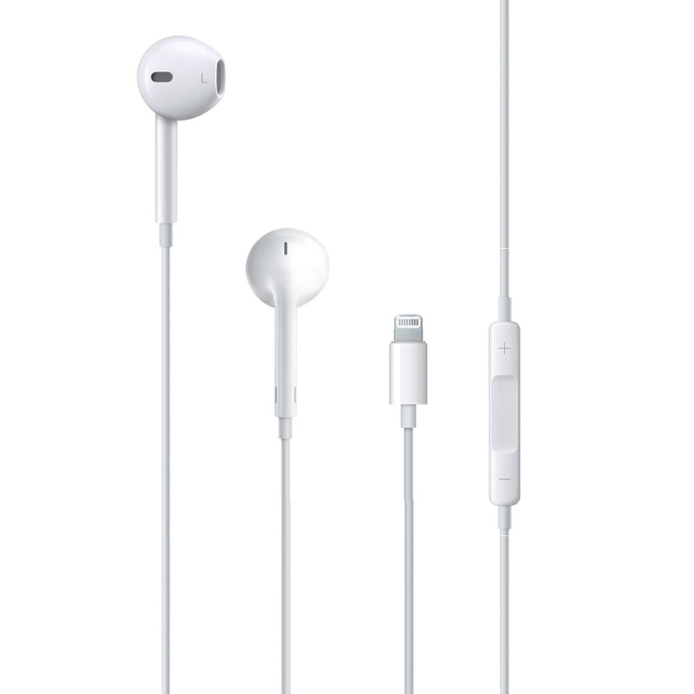 Audífonos Earpods Apple Con Conector Ligthning Mmtn2zm White image number 0.0