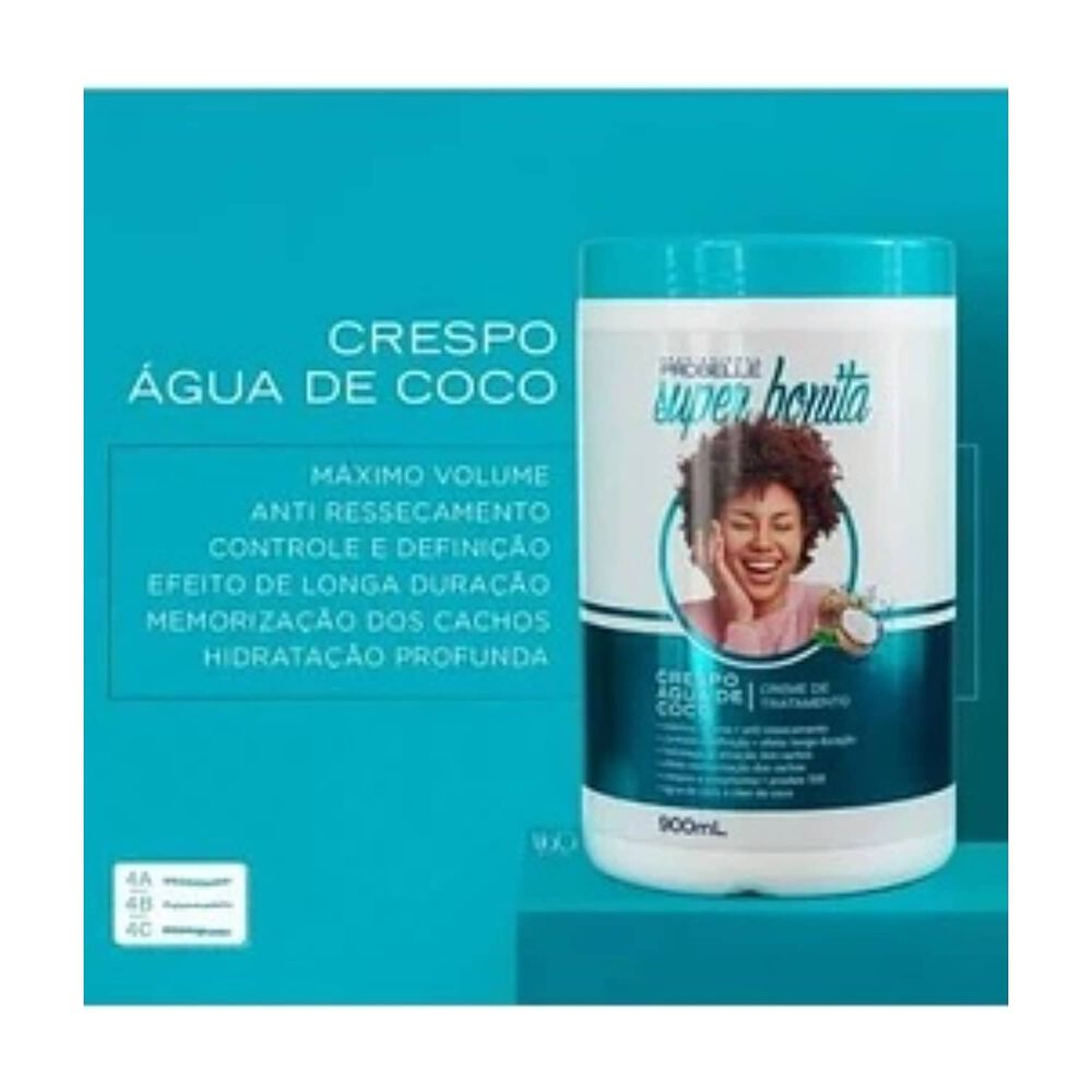 Crema De Tratamiento 900ml Rizado Agua De Coco Probelle image number 3.0