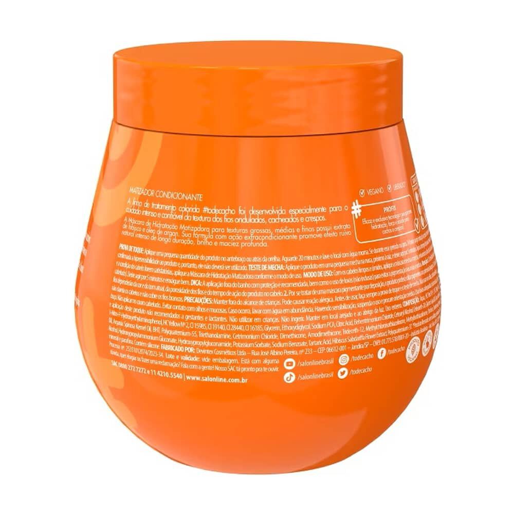 Mascara Matizadora To De Cacho Ruivo Natural 300gr Salon Line image number 1.0