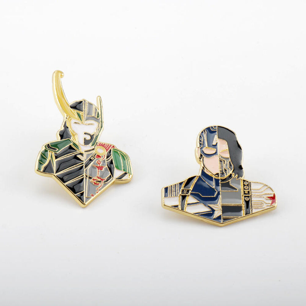 Pin Capitan America y Winter Soldier- Marvel image number 3.0