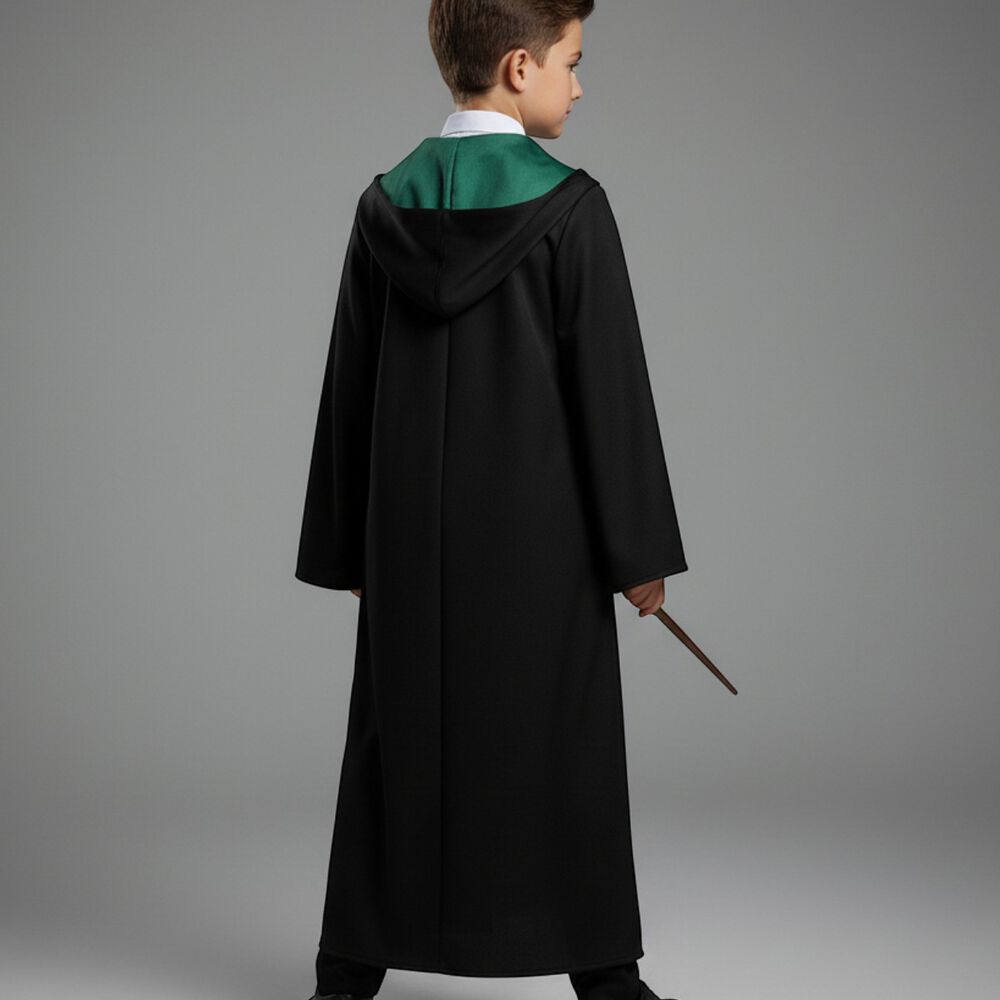 Disfraz Harry Potter Tunica Varita Bufanda Gryffindor Niño image number 12.0