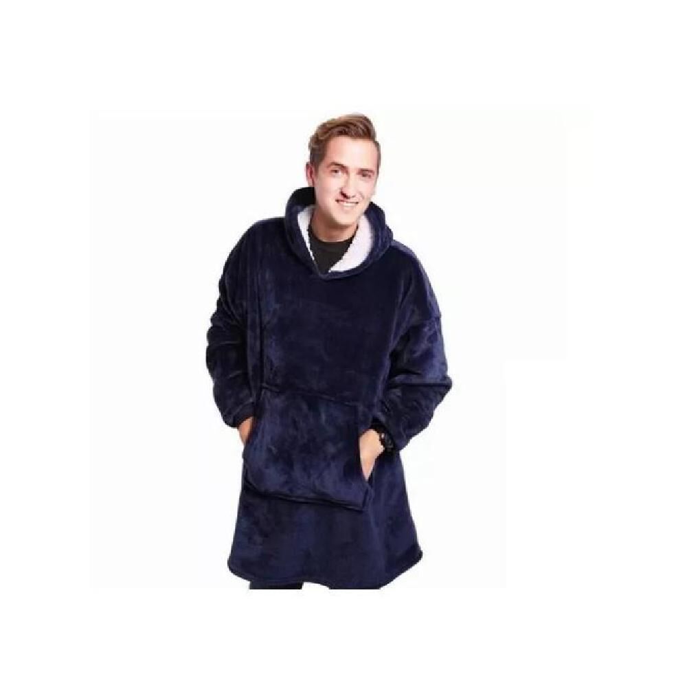 Poleron Felpa Con Capucha Manta Polar Bata Frazada Inviern image number 32.0