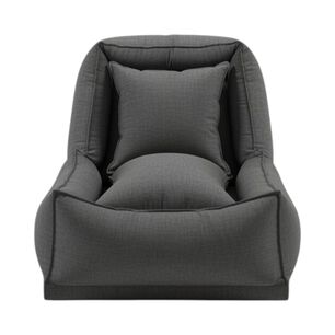Sofa Cama Bed Lino Gris Oscuro