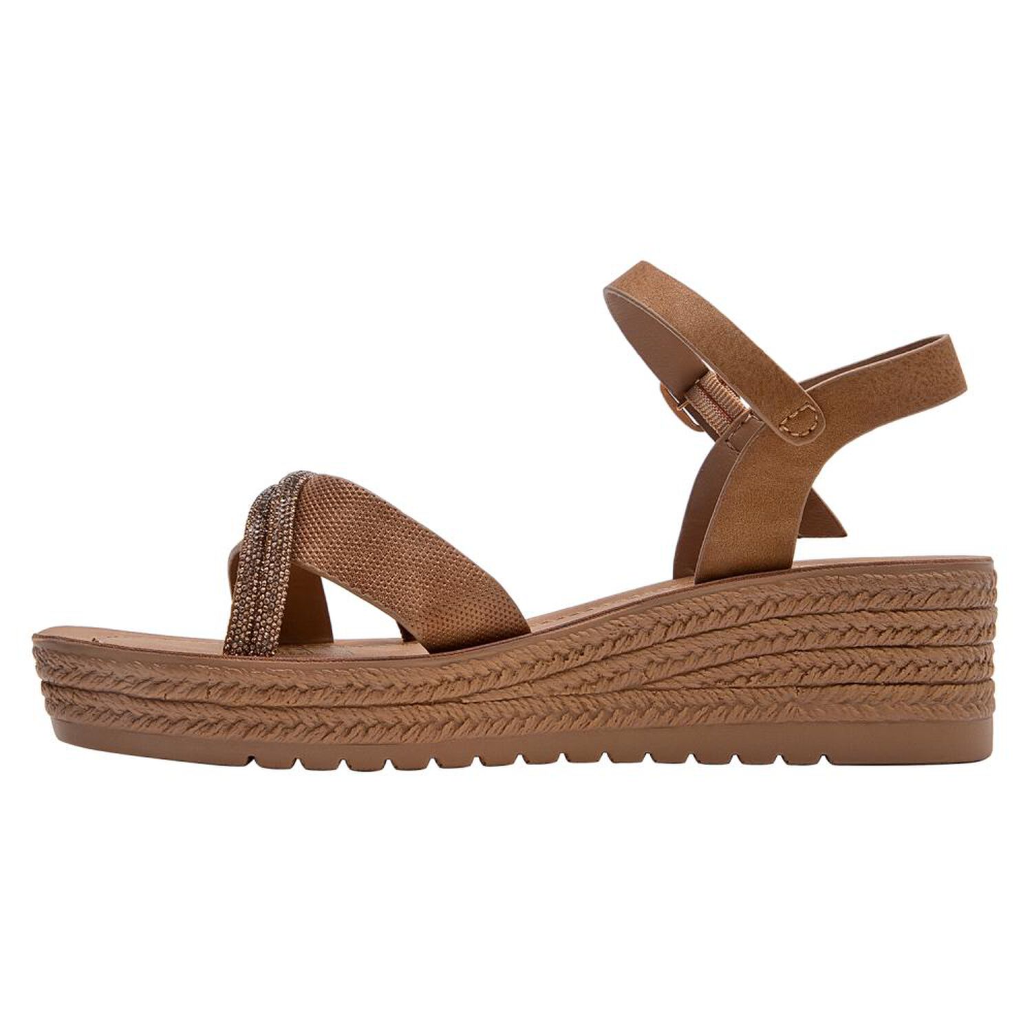 Sandalia Mujer Bruno Rossi Brm0491 Camel image number 3.0