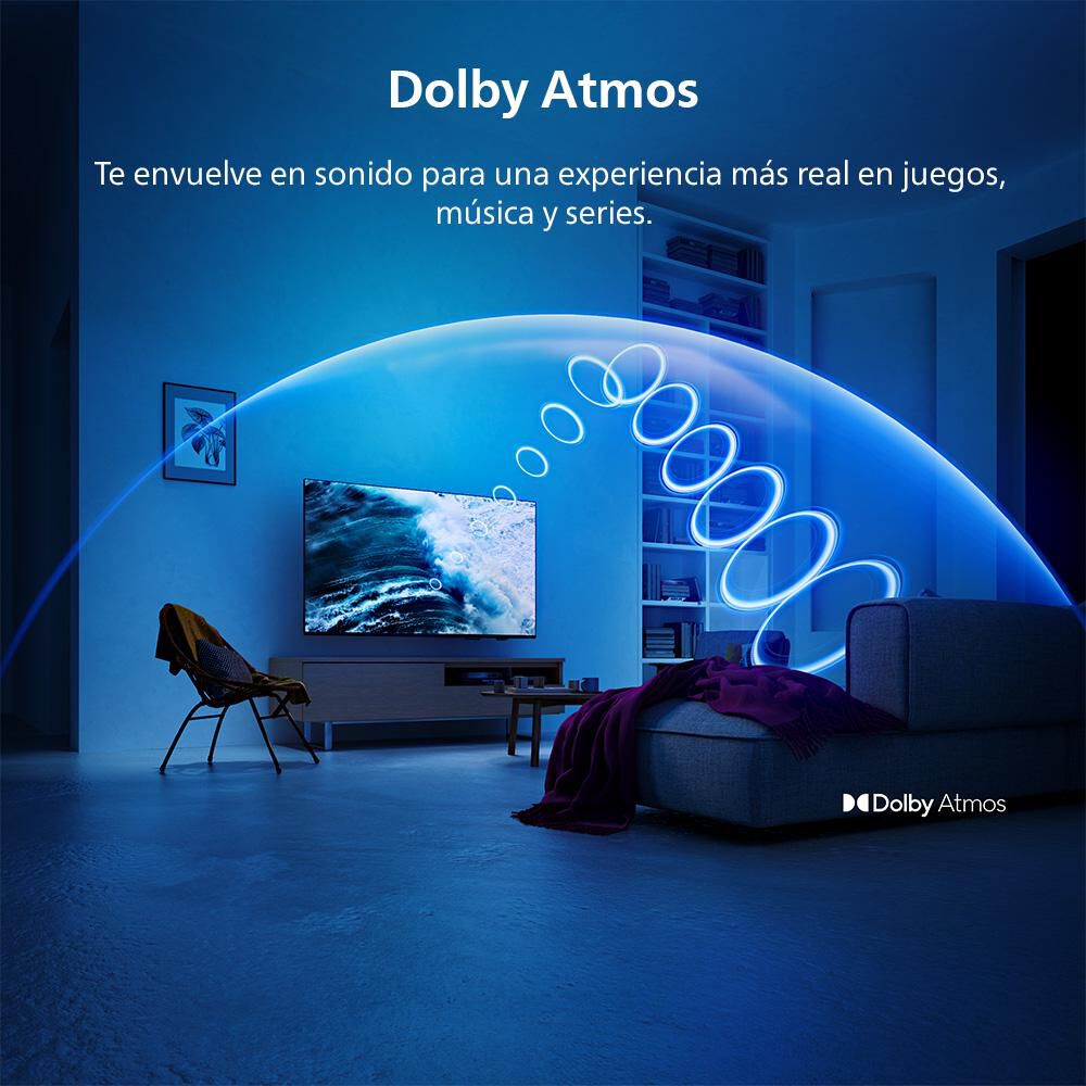 Qled 65" Philips 65PUD8250 / Ultra HD 4K / Smart TV image number 8.0