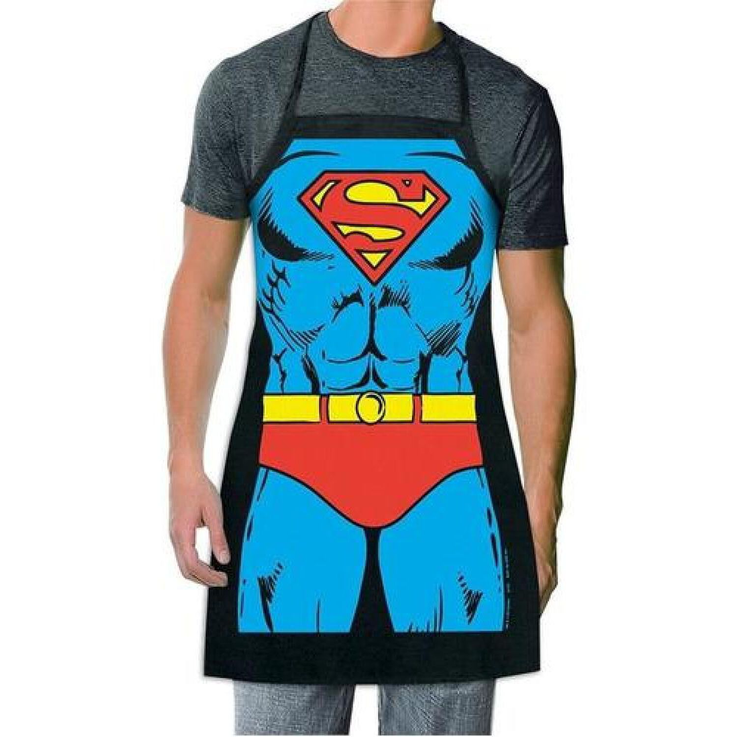 Set 2 Delantales Superwoman Y Superman image number 3.0