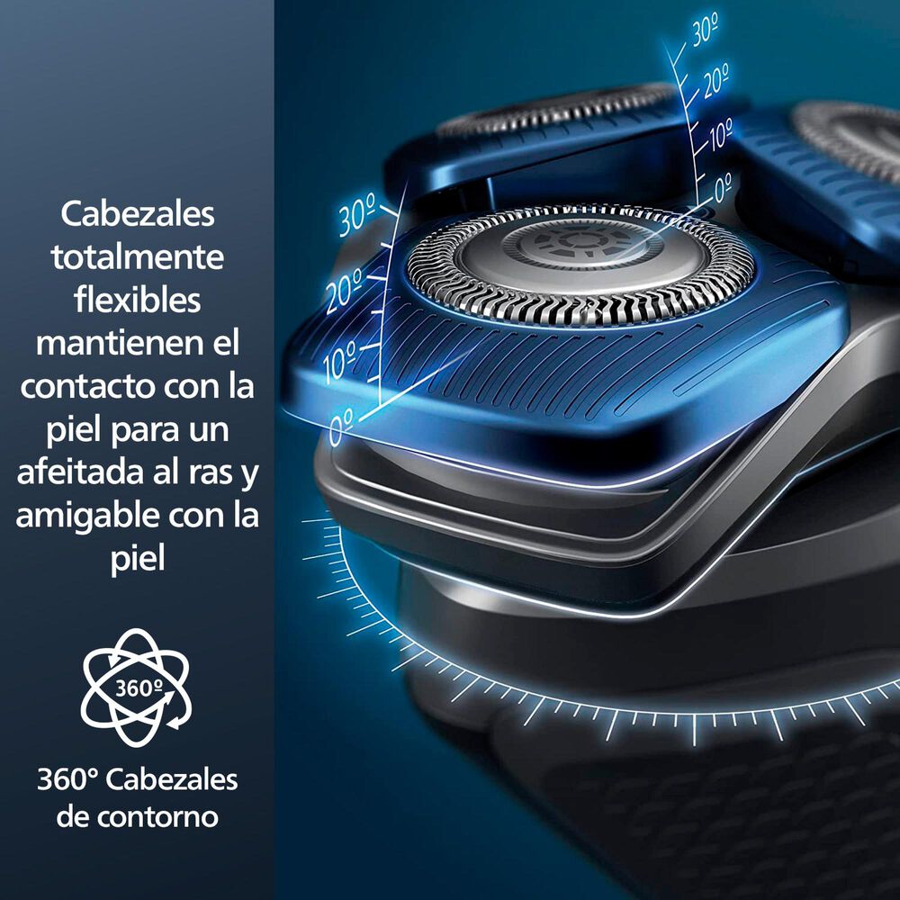 Afeitadora El&eacute;ctrica Wet & Dry Philips S7886/50 Series 7000 image number 6.0