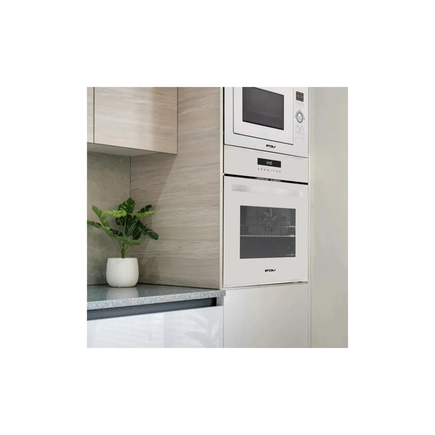 Fdv Horno El&eacute;ctrico Empotrable 52 Lts Elite Touch Blanco image number 5.0