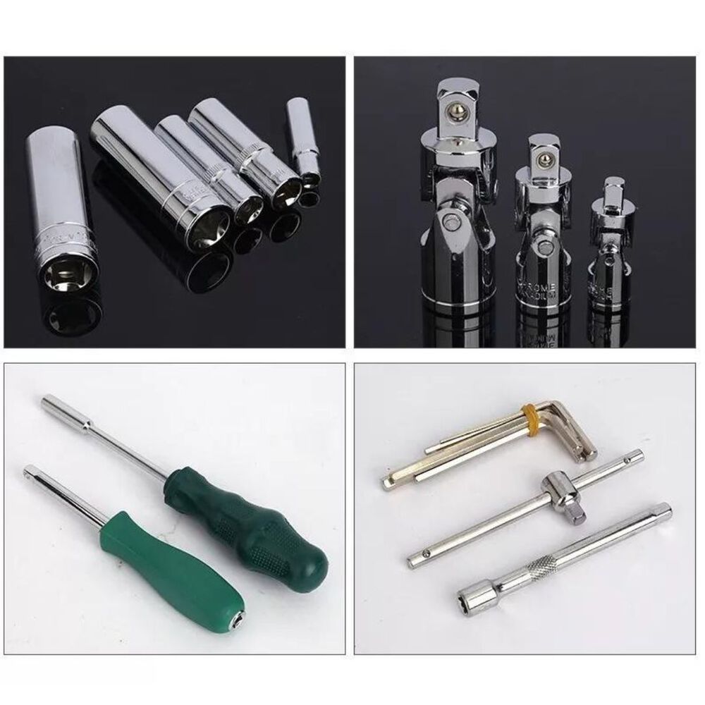 Caja De Herramientas Dados Y Llaves 216 Piezas image number 2.0