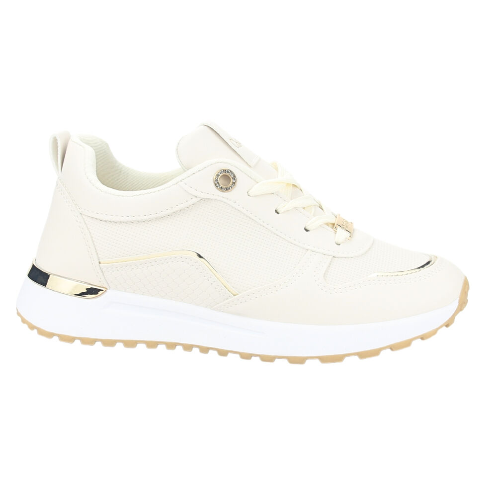 Zapatilla Chalada Mujer Fly-1 Beige Urbano image number 0.0