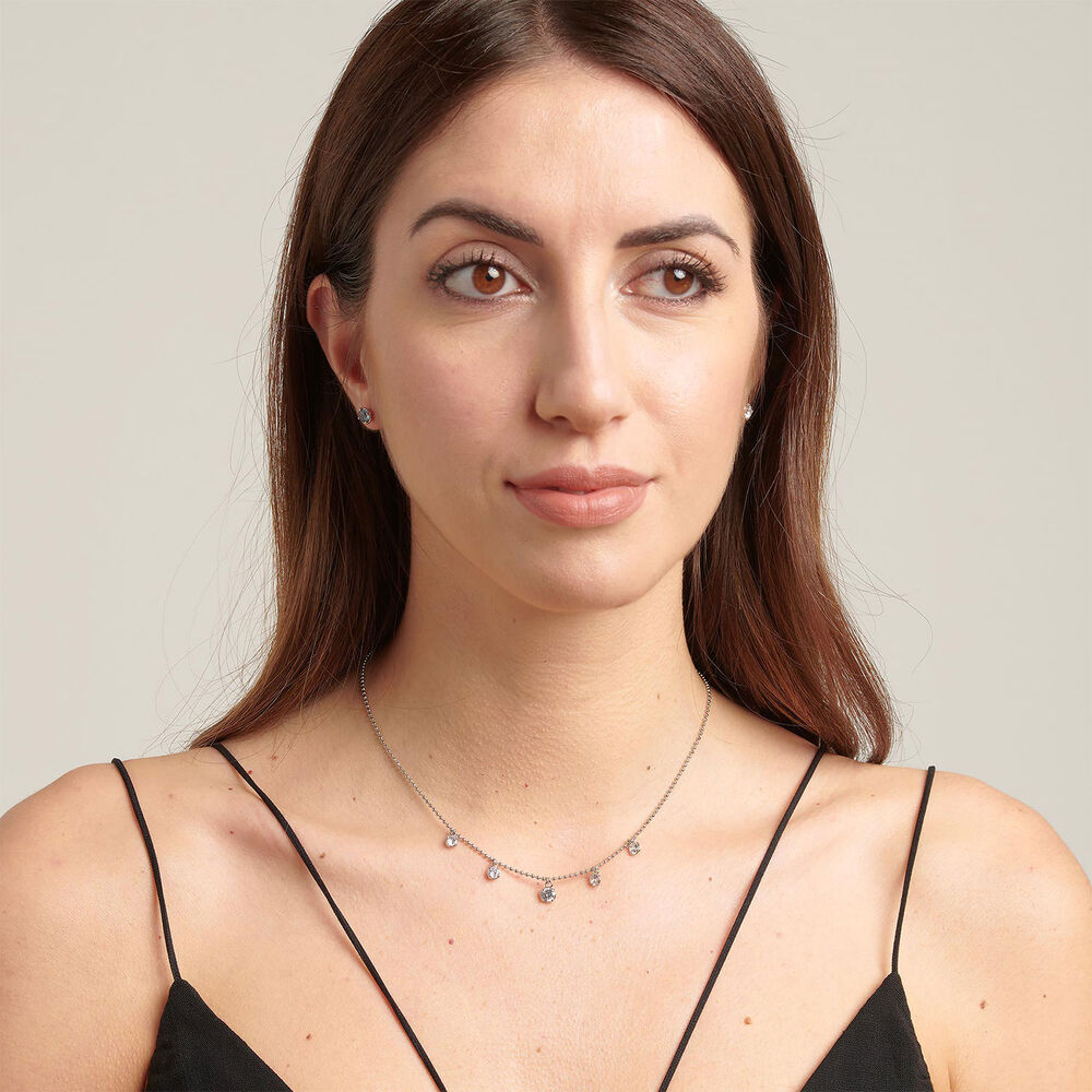 Collar Brosway Bein012 Plateado Mujer image number 1.0