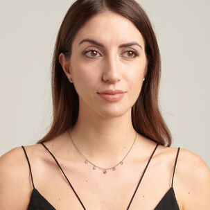 Collar Brosway Bein012 Plateado Mujer
