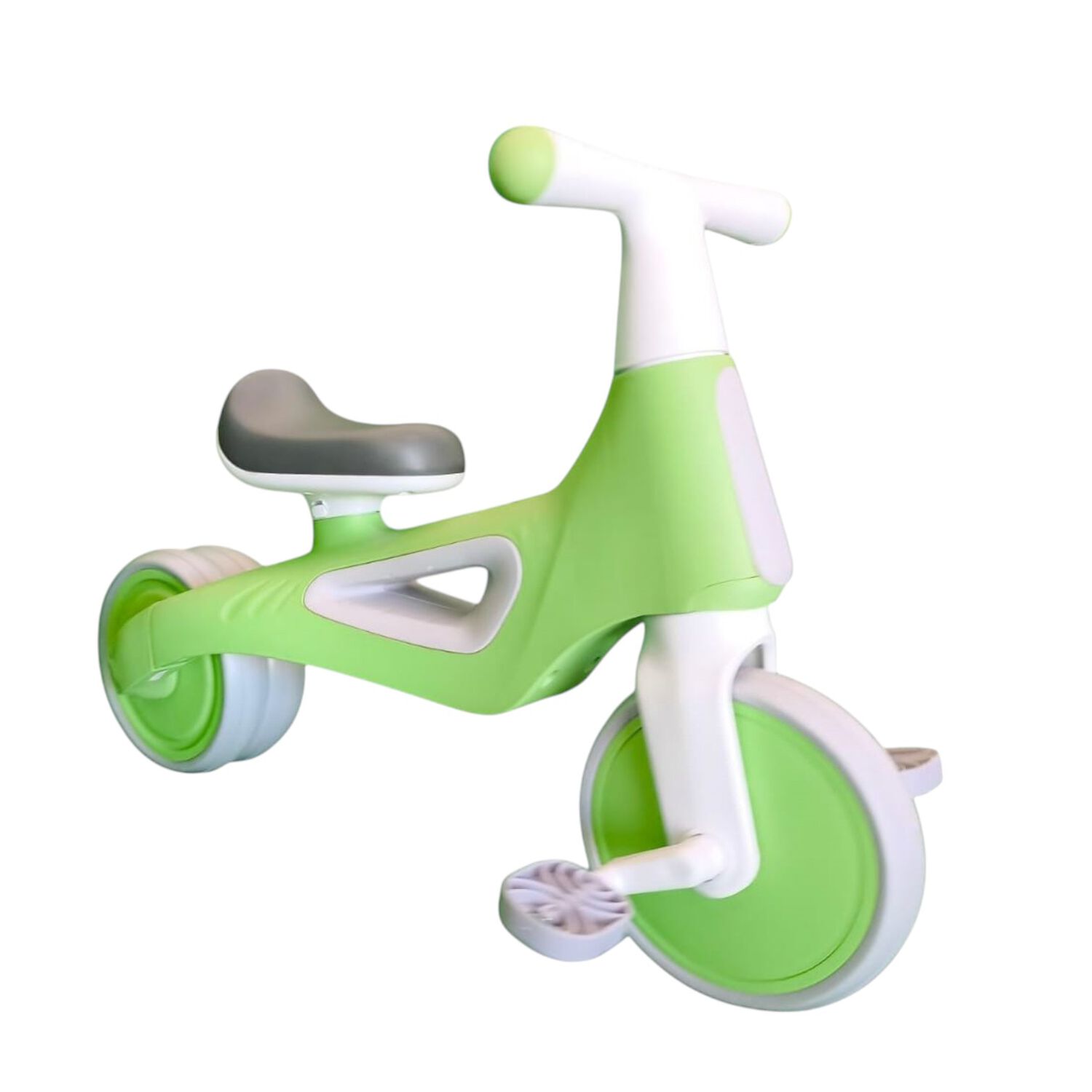 Triciclo Infantil Multifuncional 5 En 1 Con Pedales Verde image number 4.0