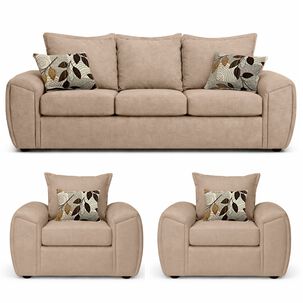 Juego De Living Elegant Detail Houston / 5 Cuerpos