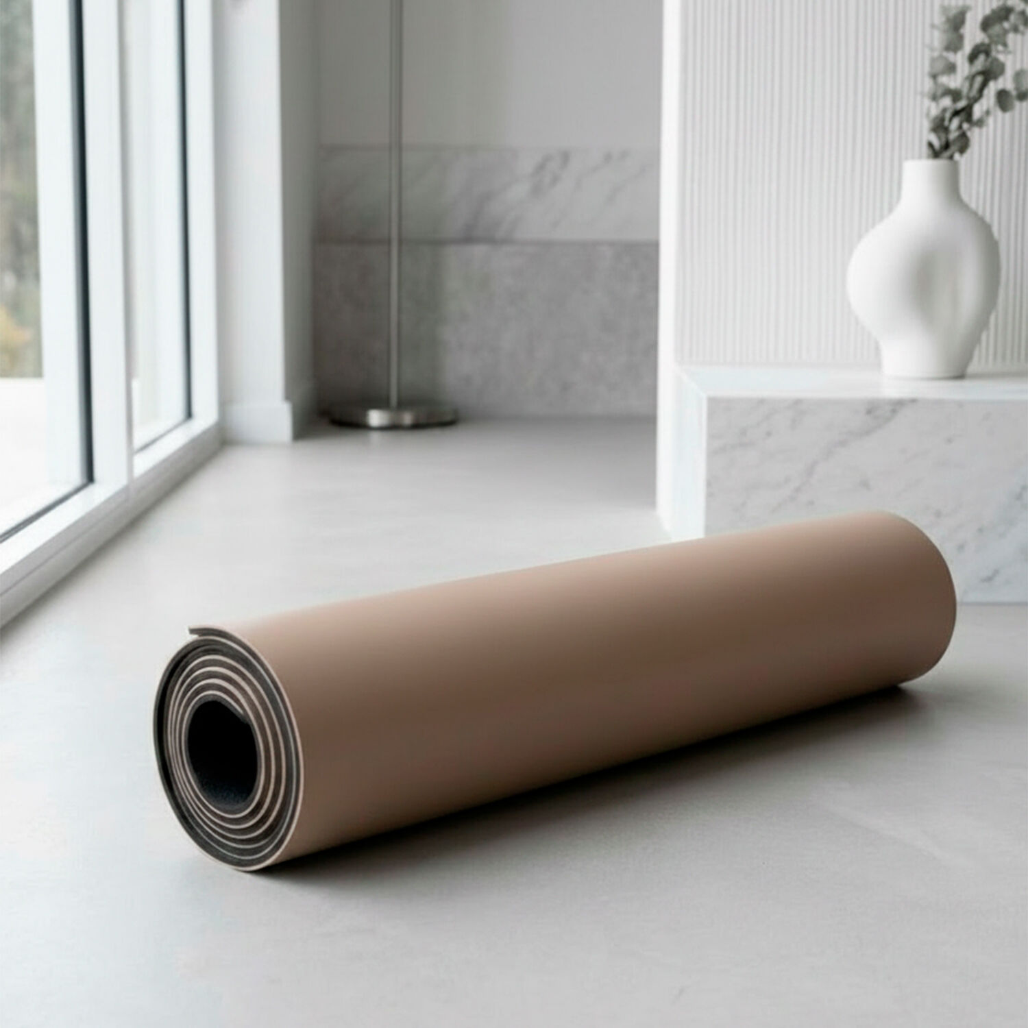 Mat De Yoga Profesional Aura Mokka image number 4.0