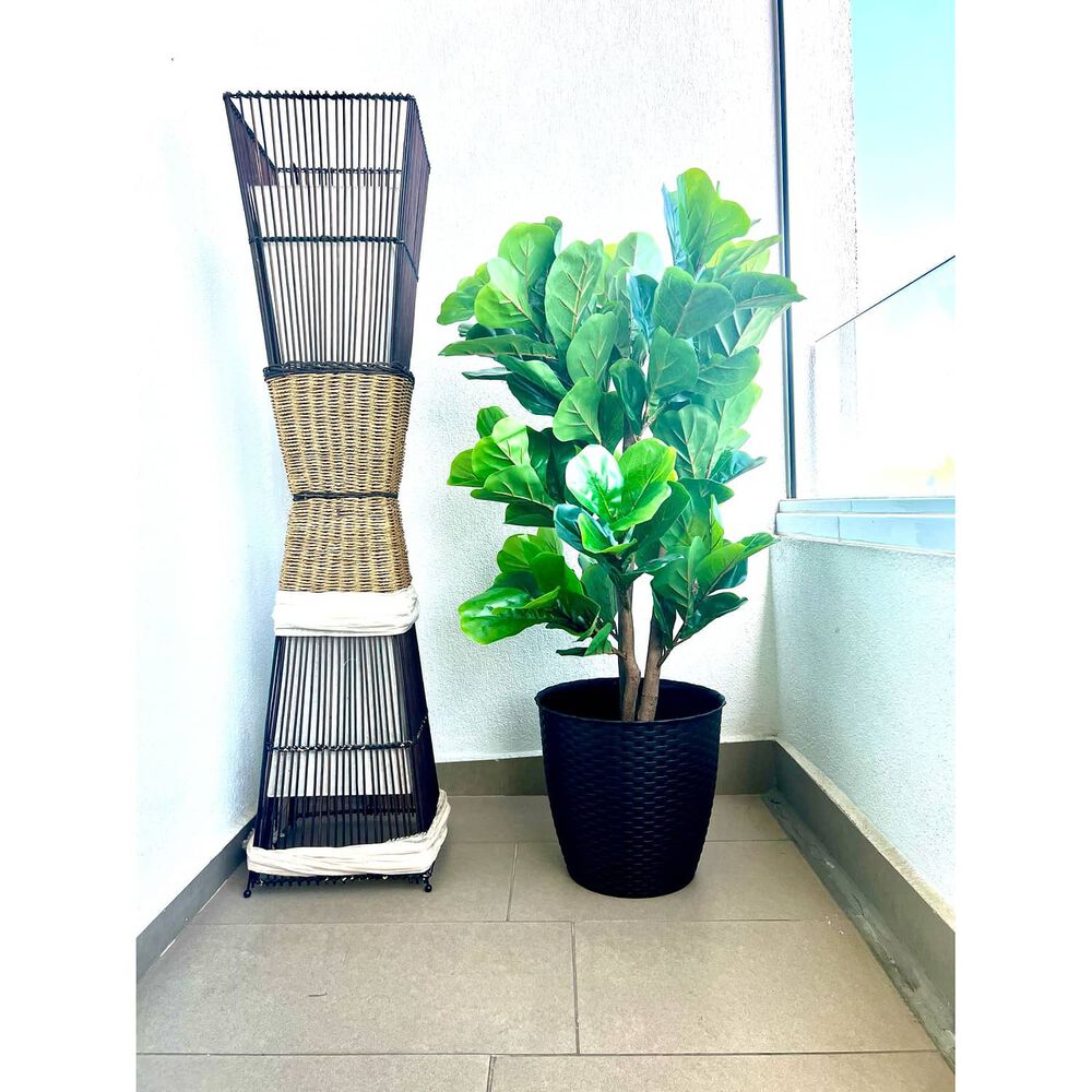 Planta Artificial Ficus Premium Lyrata 120 Cm. / 134 Hojas image number 3.0