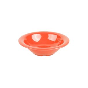 Set De 6 Platos Naranjas Hondo Sopa 18 X 4 Cm