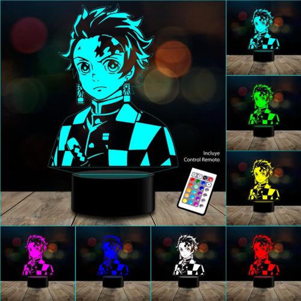 Lampara 3d Tanjiro Demon Slayer: Kimetsu No Yaiba Mod 2 image number 1.0