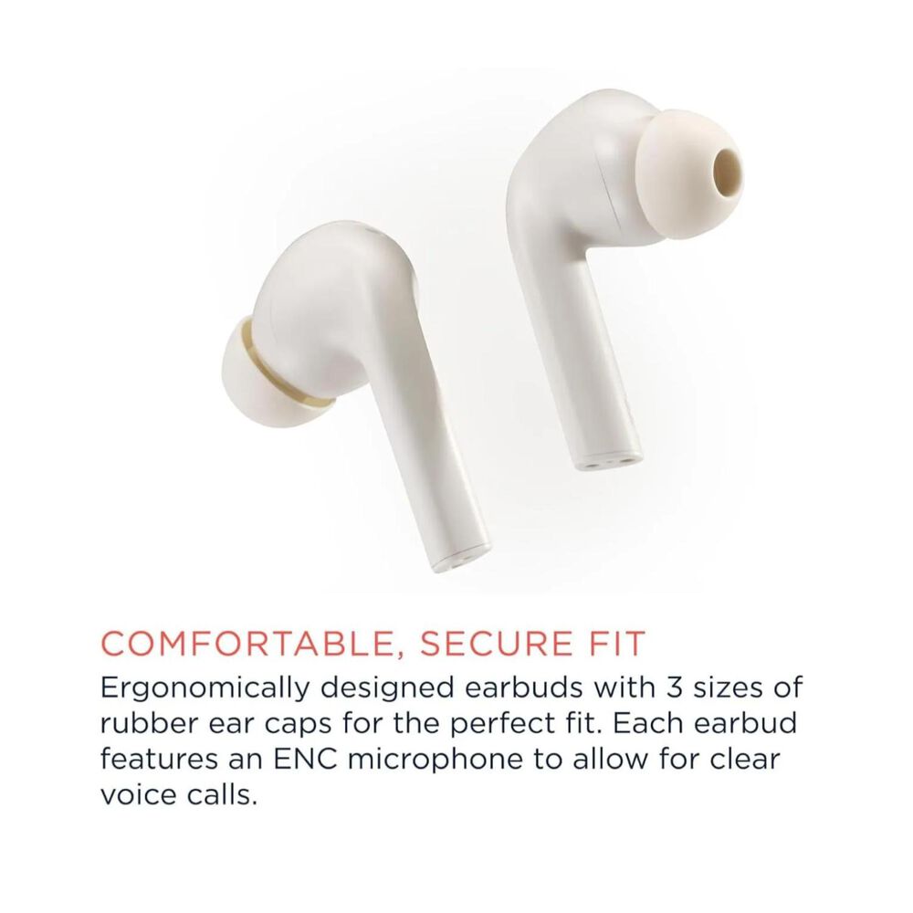 Audifonos Bluetooth Tw Ipx4 Recargables Moto Buds 065 Blanco image number 6.0