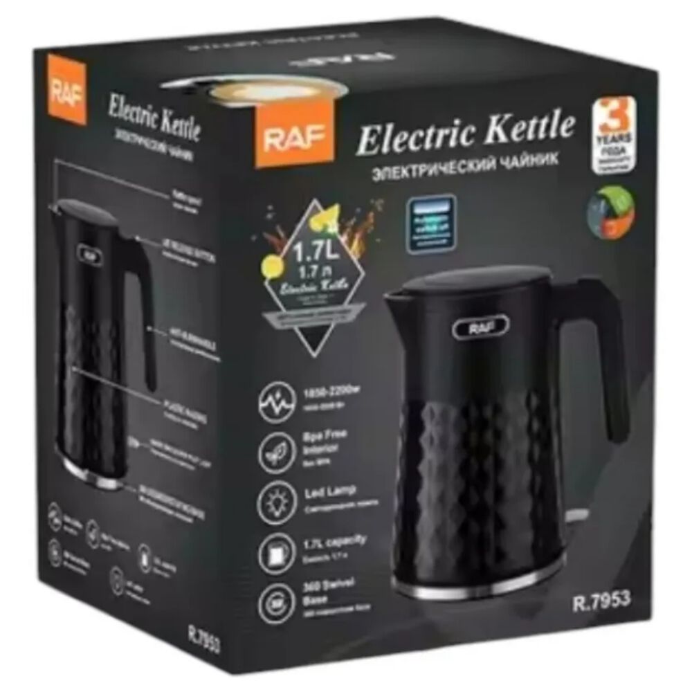 Hervidor De Agua 1700ml Raf R7953 image number 1.0