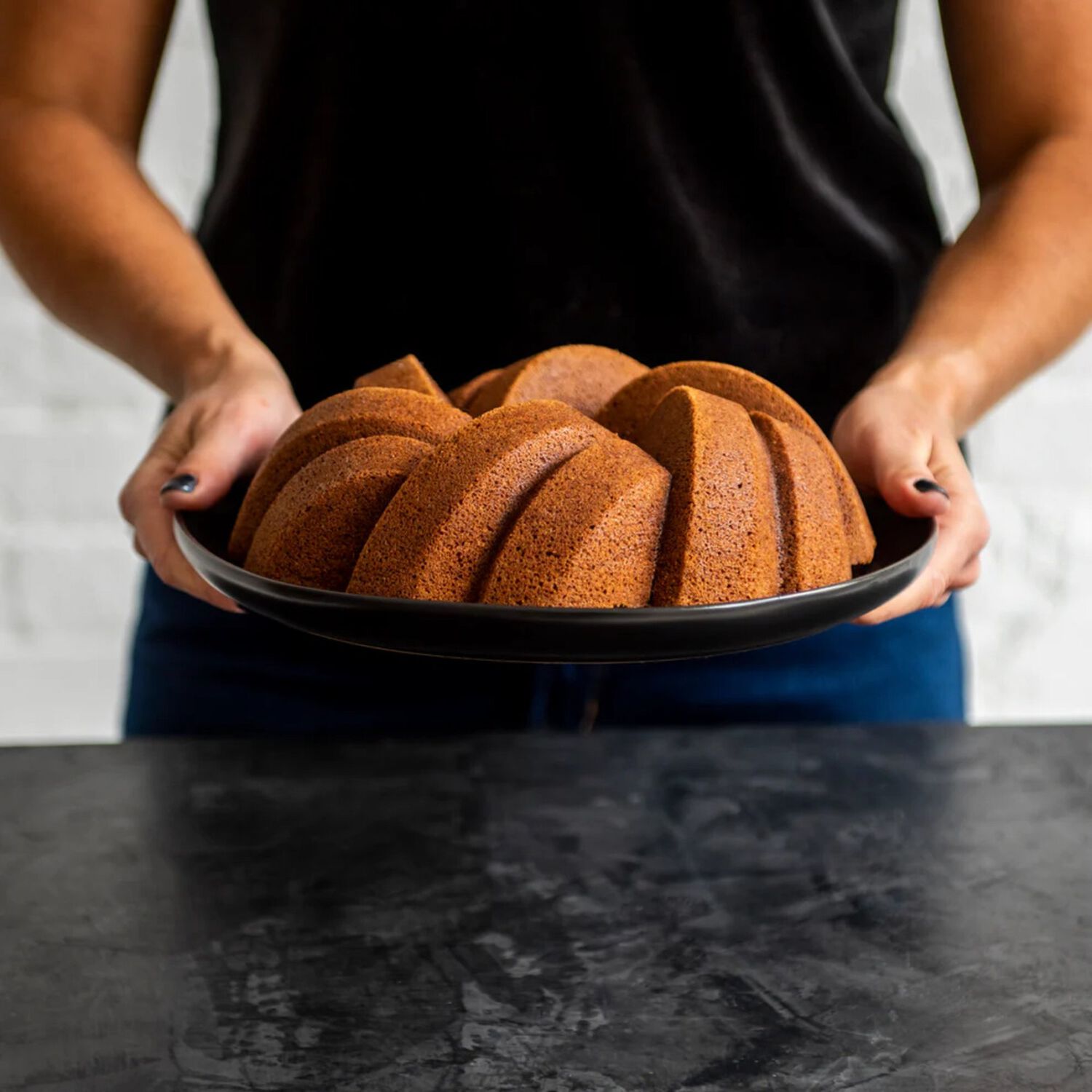 75th Anniversary Braided Bundt Pan Nordic Where image number 4.0