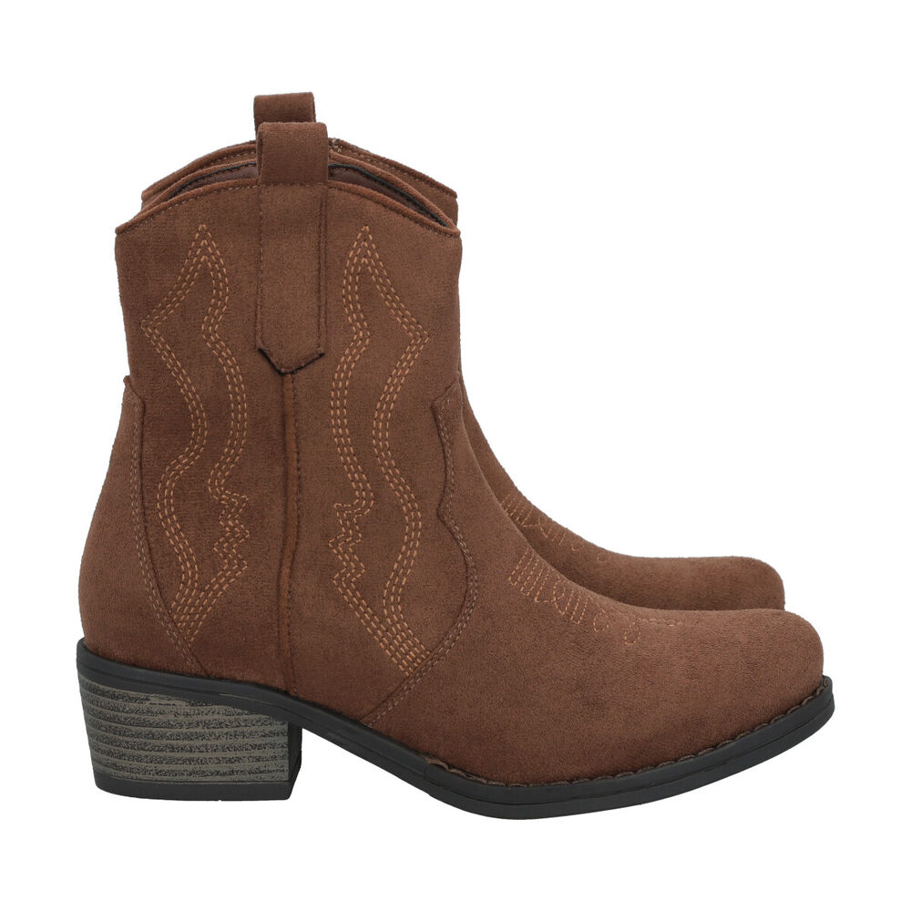 Bota Mujer Camel Texana 322 Police image number 2.0