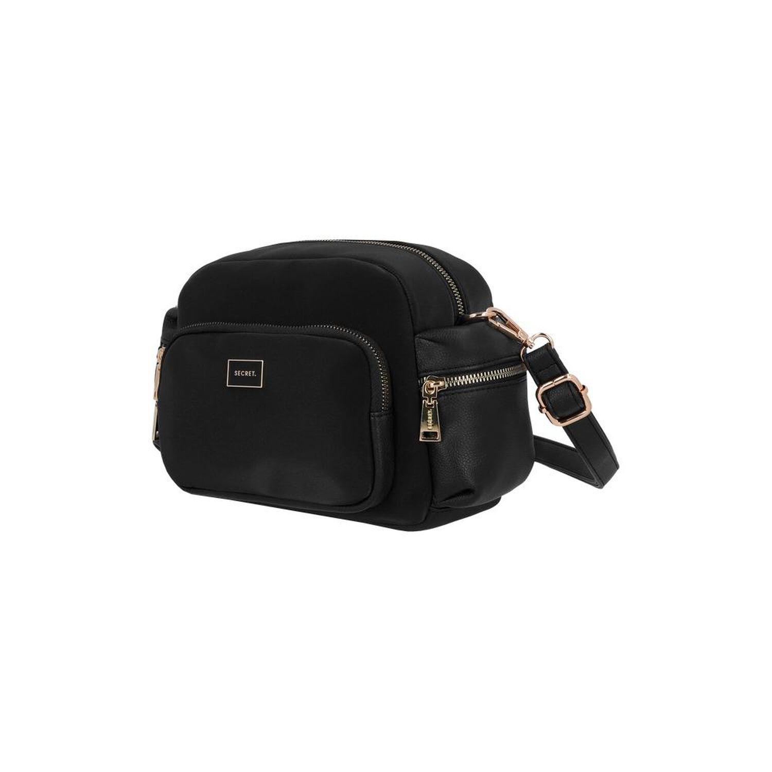 Bandolera Secret Trento St6 M Negro image number 1.0