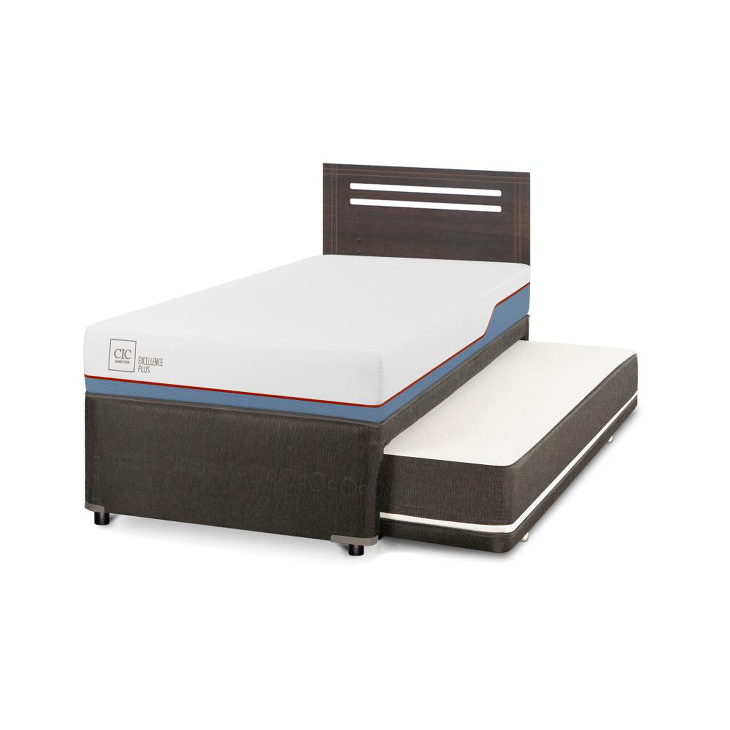 Cama Nido Cic Excellence Plus / 1.5 Plazas / Base Normal + Respaldo image number 1.0