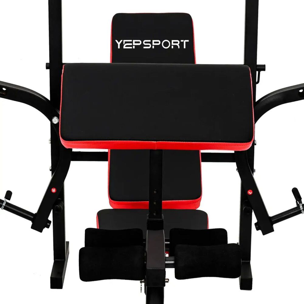 Banca Multifuncional Pesas Pecho Piernas Abs image number 3.0